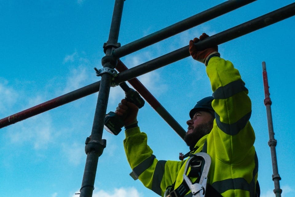 Perth Scaffolding Project with Newtown Roofing Contracts